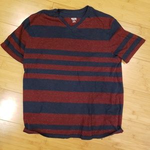 Red and blue shirt